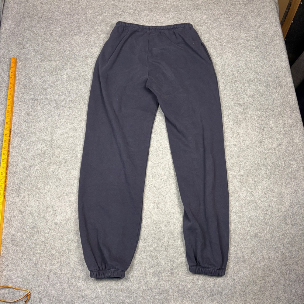 Brandy Melville Navy Blue Rosa Sweatpants Fleece Lined Joggers One Size - Picture 6 of 6